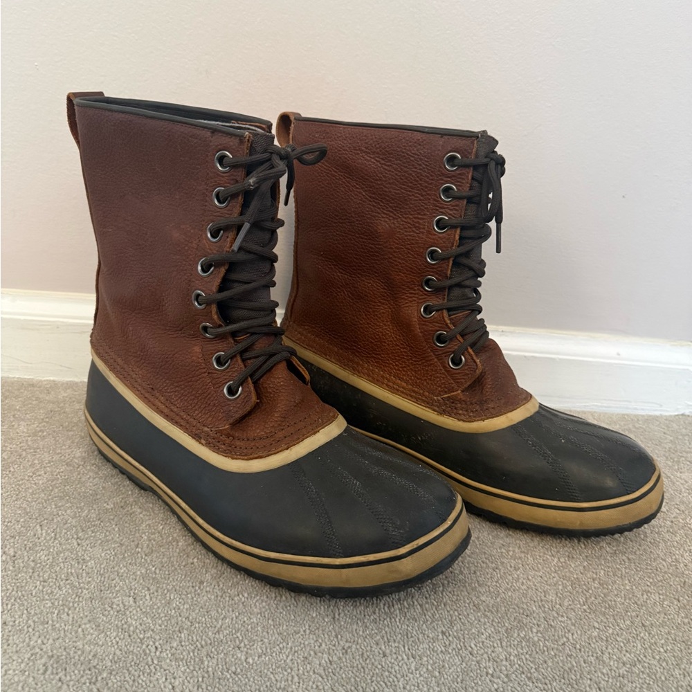 Sorel Men's Weatherproof Thermal Leather Boots
